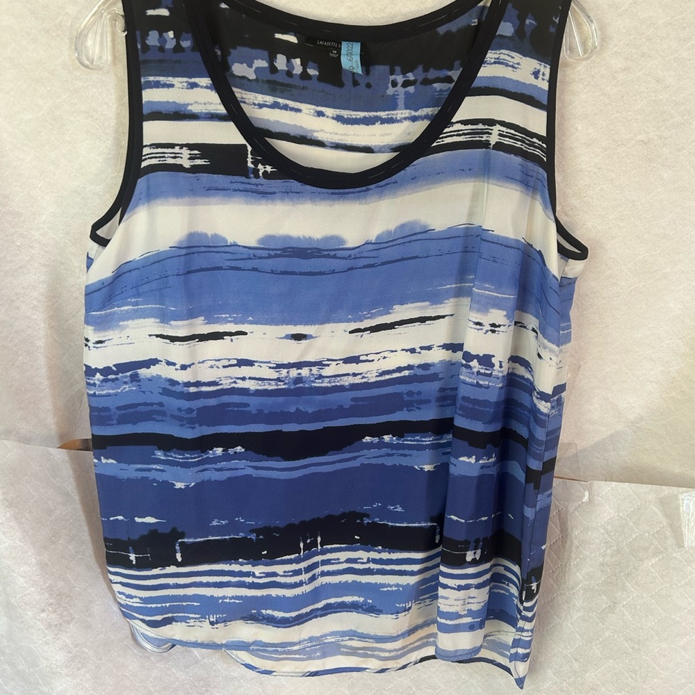 Lafayette 148 silk tank